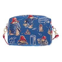 Paddington  Cosmetic and Toiletry Bag - Blue Multi