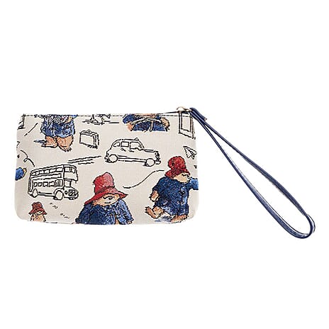 Signare Paddington Wristlet - Cream Multi