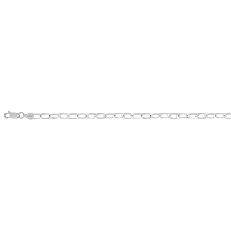 Vicenza Close Out - Sterling Silver Cable Necklace (Size - 20) with Lobster Clasp, Silver Wt. 16.15 Gms