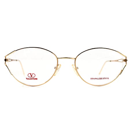 Designer Closeout - VALENTINO Readers (Power -2.5) - Gold