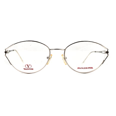 Designer Closeout - VALENTINO Readers (Power 4) - Silver