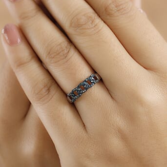 https://tjcuk.sirv.com/Products/79/6/7969850/Blue-Diamond-Band-Ring-in-Rhodium-Overlay-Sterling-Silver_7969850_2.jpg?w=342&h=342