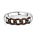 Diamond Band Ring in Rhodium Overlay Sterling Silver
