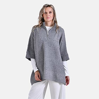 https://tjcuk.sirv.com/Products/79/7/7970106/Tamsy-Nylon-Patterned-Jumper-Size-72x1-cm-Grey-Red_7970106_2.jpg?w=342&h=342