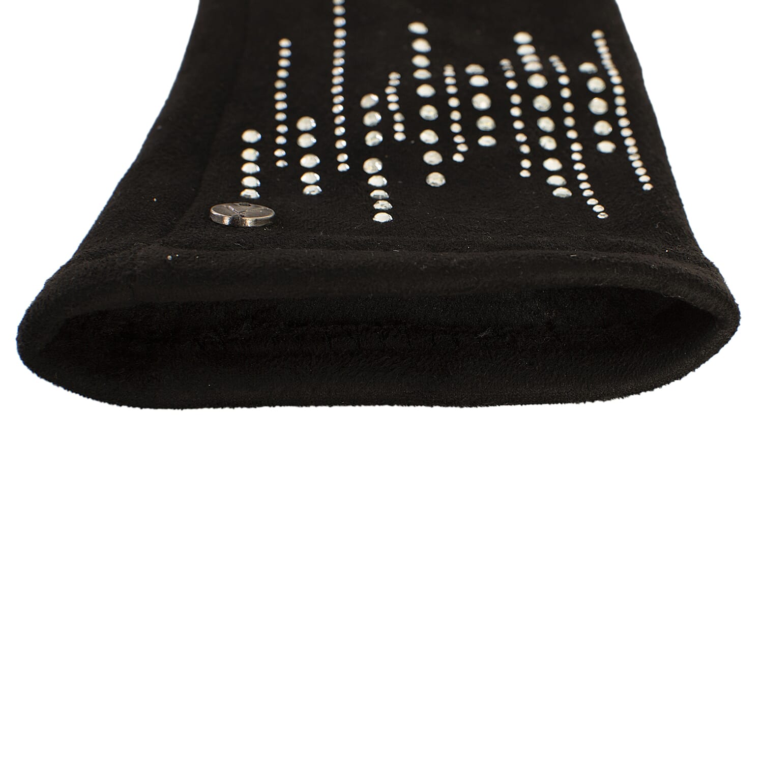 Ladies Studded Gloves - Black