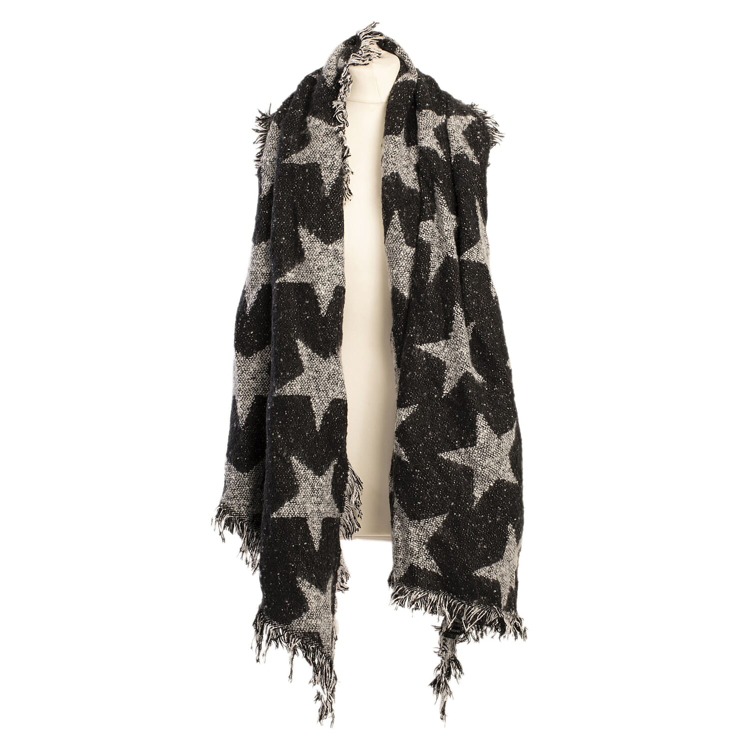 Winter Essential - Soft and cozy Scarf - Black
