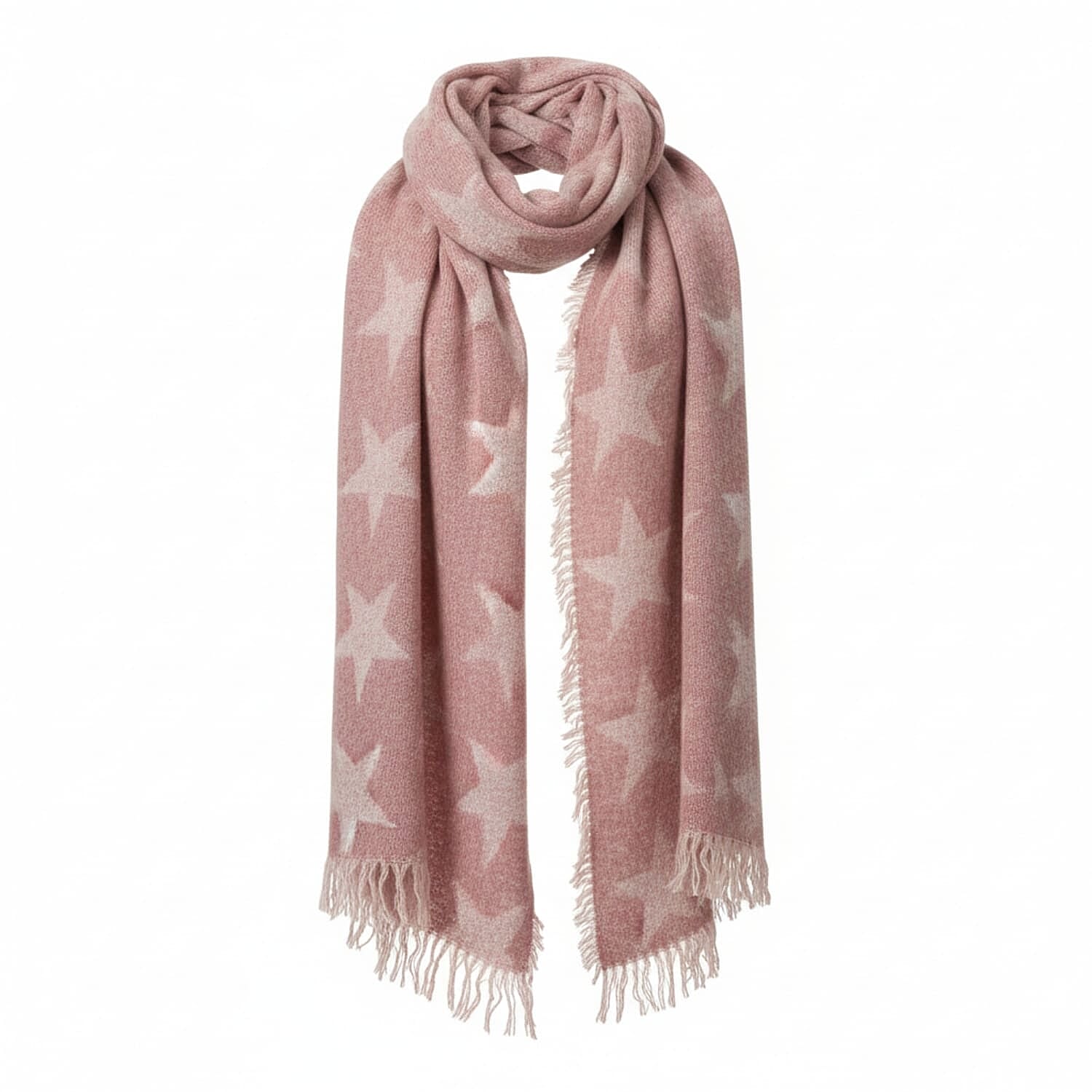 Winter Essential - Soft and cozy Scarf - Pink