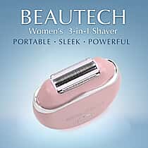 Beautech Women's Portable Shaver with USB Charging
