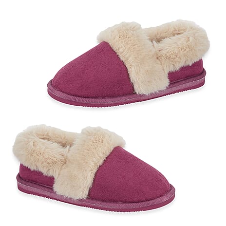 Jo & Joe Ladies ELGIN Slipper (Size 6) - Rose