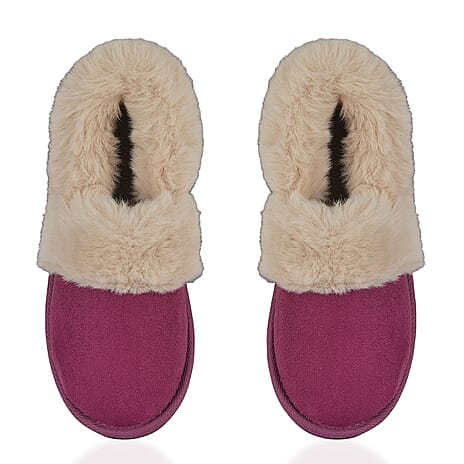 Jo & Joe Ladies ELGIN Slipper (Size 6) - Rose