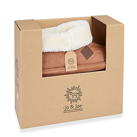Jo - Joe Super Comfortable CHILTERN Ladies Slippers (Size 5) - Cognac