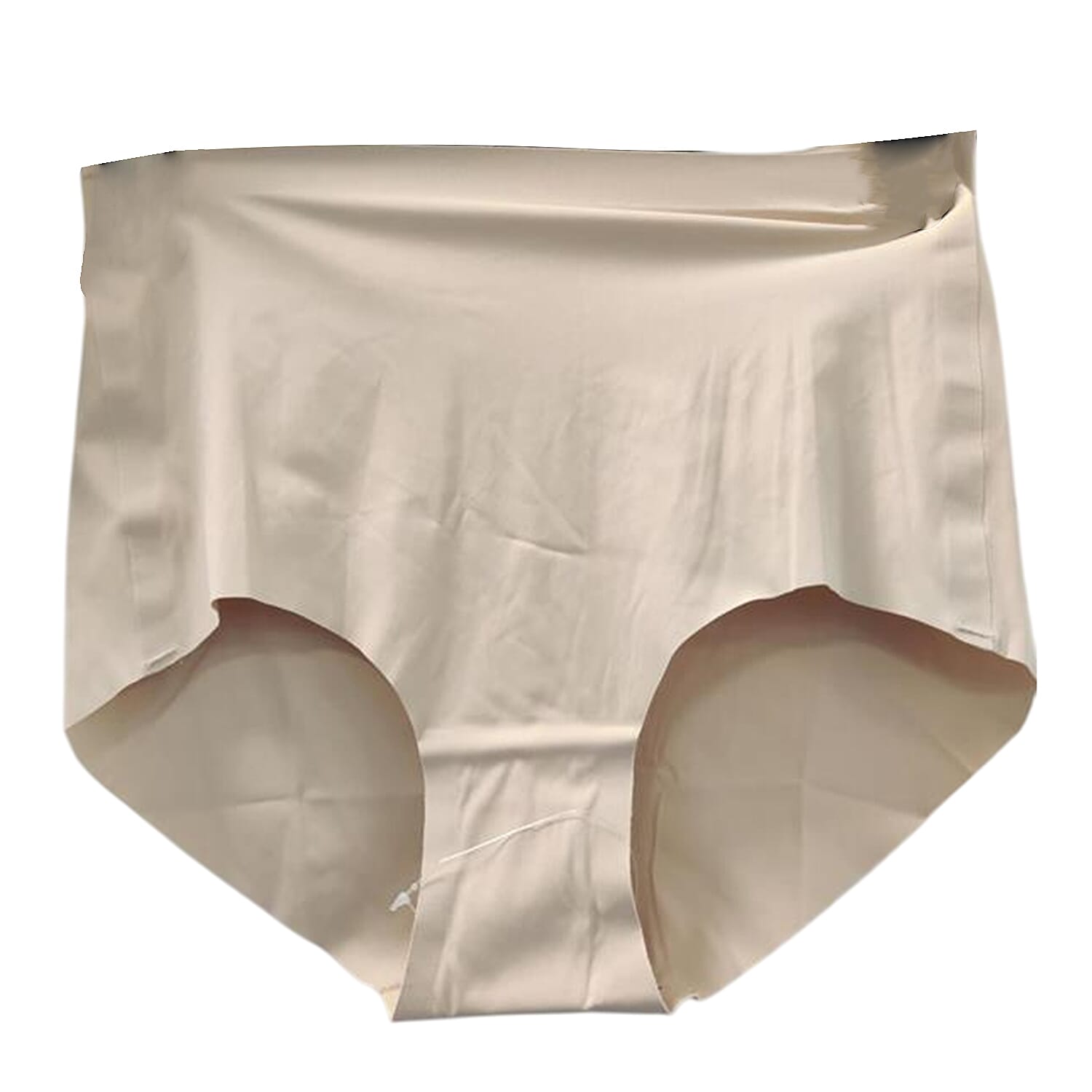 Avon Knitted Seam Free Brief - Beige (Size 8 - 10)