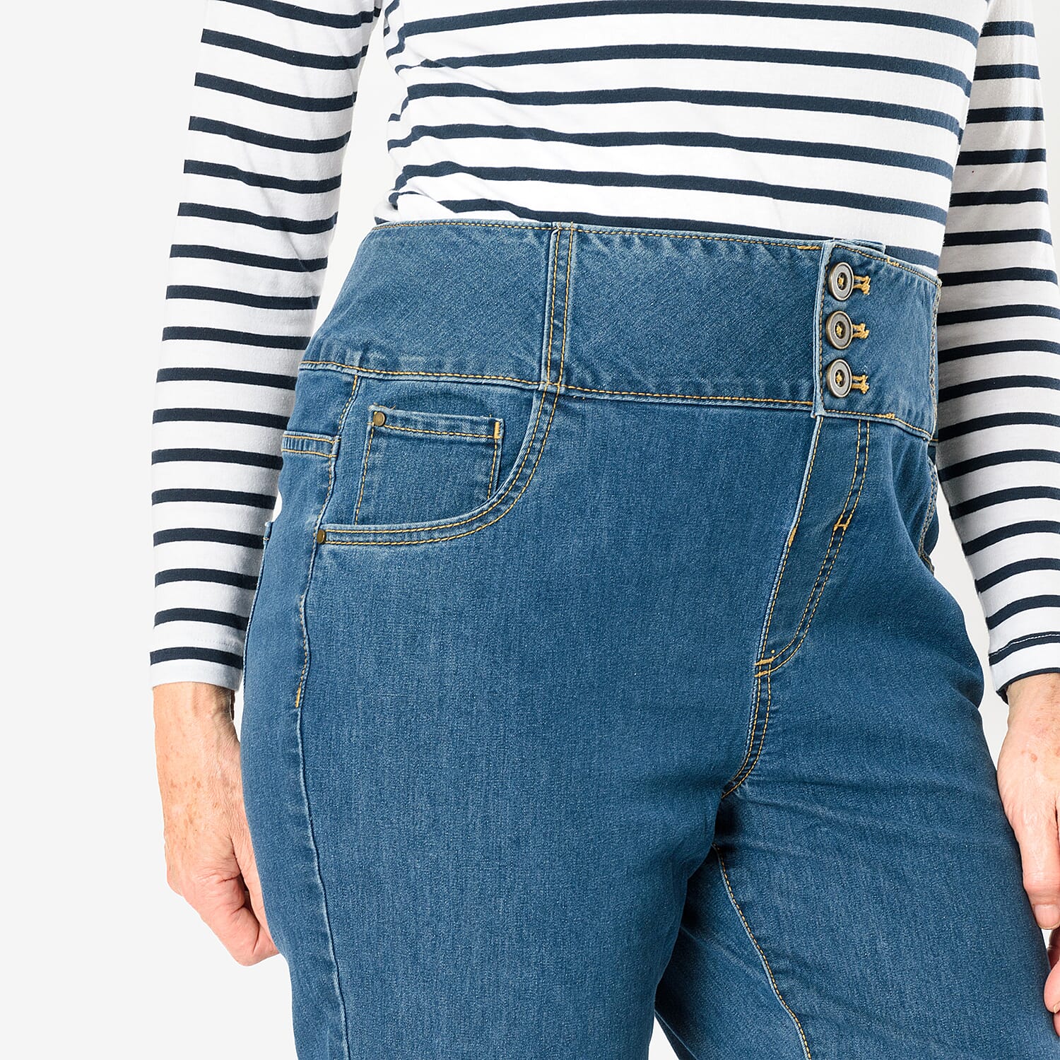 AVON Cotton Jean and Pant-Trouser - Denim