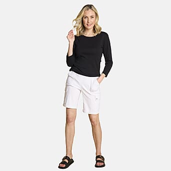 https://tjcuk.sirv.com/Products/79/7/7972607/Emreco-Relaxed-Fit-3-4-Sleeve-Crew-Neck-Classic-Top-Size-20-Black_7972607_1.jpg?w=342&h=342
