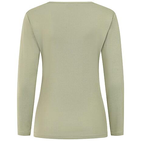 Classic Knitted Top - Khaki