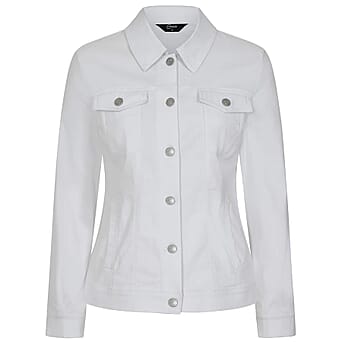 https://tjcuk.sirv.com/Products/79/7/7972820/Emreco-Jean-Style-Bengaline-Jacket-Size-10-White_7972820.jpg?w=342&h=342