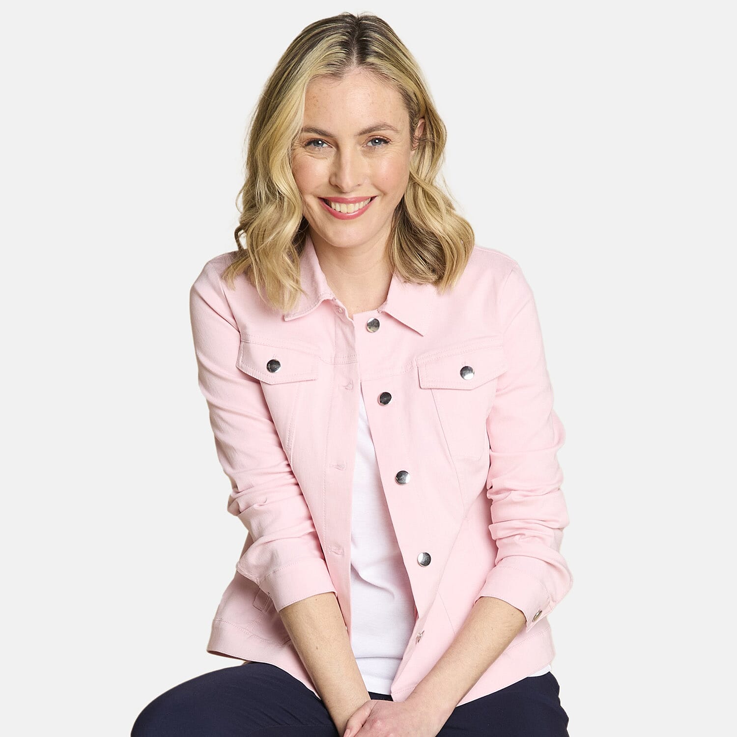 Classics-Bengaline-Style-Stretch-Jacket-Size-10-Blossom