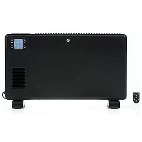 Convector Heater with Turbo & Timer LCD- Black