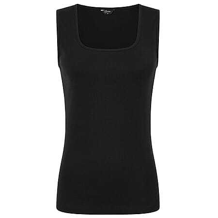 Classic Knitted Vest - Black