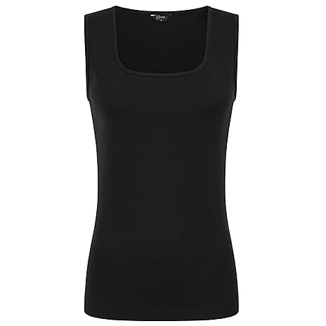 Classic Knitted Vest - Black