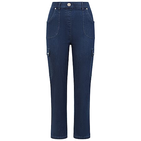 Emreco Comfort Stretch Denim Cargo Trousers