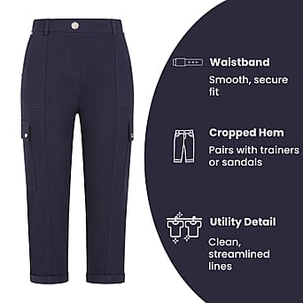 https://tjcuk.sirv.com/Products/79/7/7973332/Emreco-Combat-Style-Bengaline-Stretch-Utility-Crop-Trouser-Size-18-Nav_7973332_3.jpg?w=342&h=342