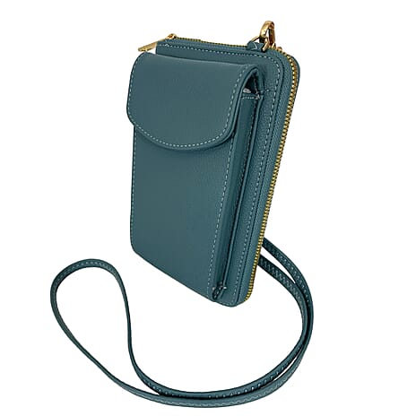 Nicole Leatherette Belt Bag - Navy