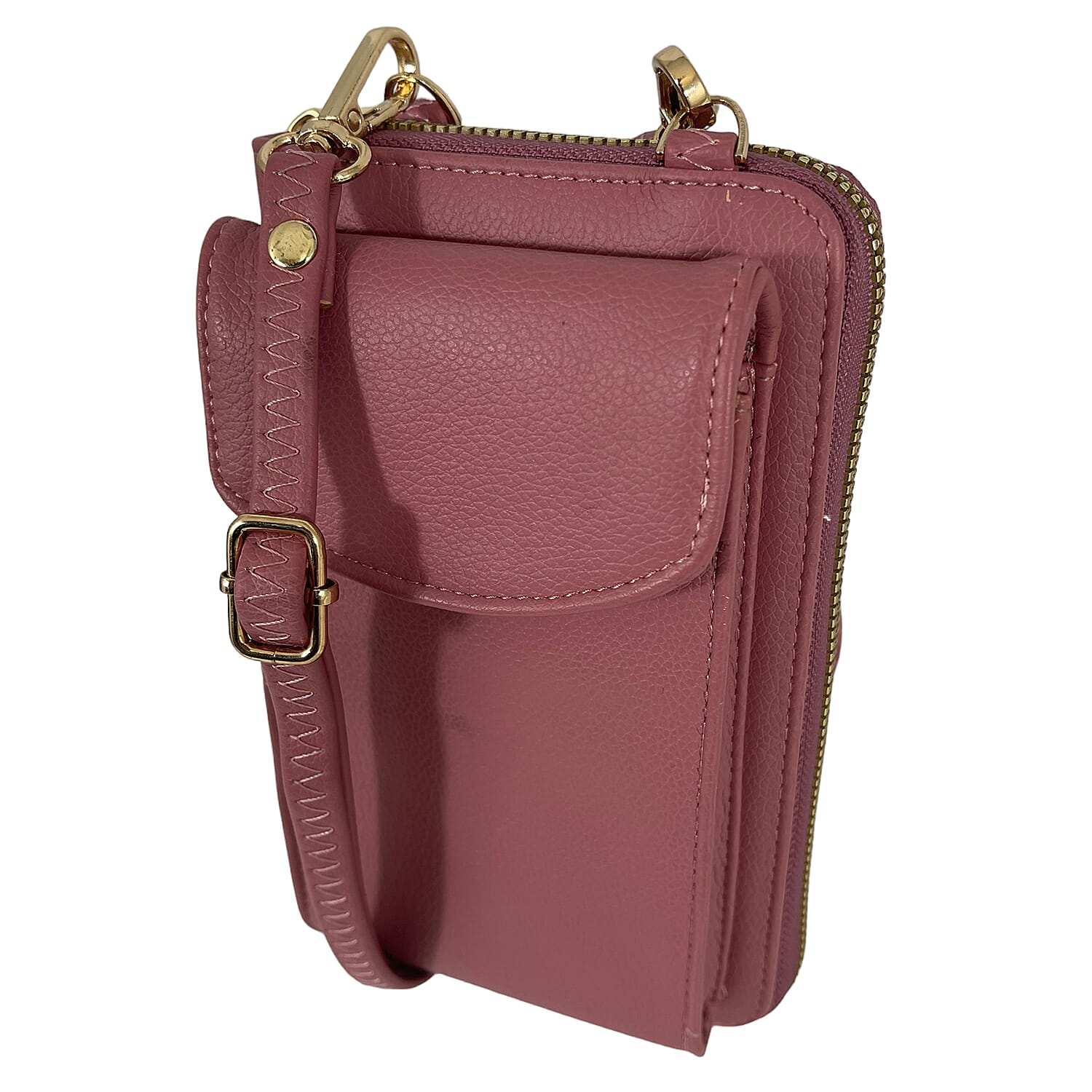 Nicole Brown Belt Bag - Blush