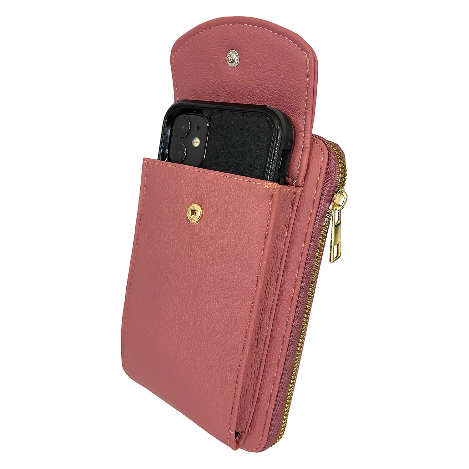 Nicole Brown Belt Bag - Blush