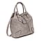 Nicole Brown PU Shoulder Bag - Sand