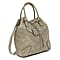 Nicole Brown PU Shoulder Bag - Sand