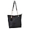 Nicole Brown PU Tote Bag - Grey