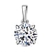 LUXURIANT 1.5 Ct. Lab Grown Diamond Solitaire Pendant in 18K Yellow Gold