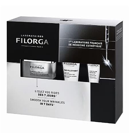 One Time Deal - Filorga Anti Aging Set (Includes 50ml Time Filler 5xp Face Cream, 7ml Intensive Time Filler Serum - 15ml Time Filler Night Cream)