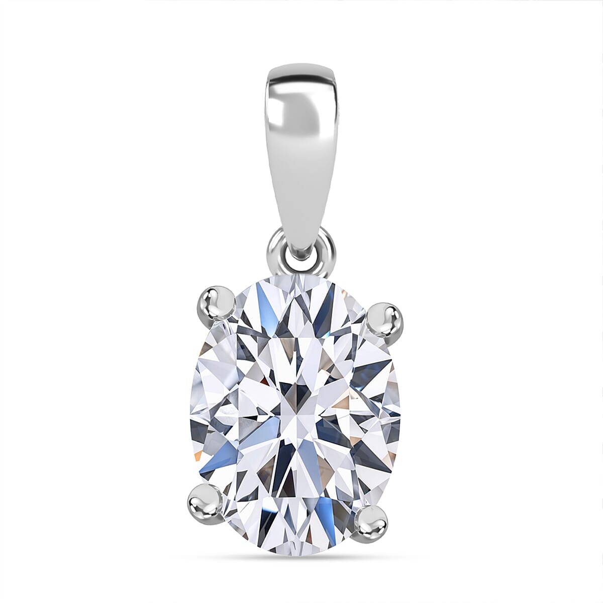 Luxuriant Diamond 950 Platinum Lab Grown Diamond SGL Certified GH, VS Pendant 1.00 Ct
