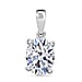 LUXURIANT 950 Platinum SGL Certified Lab Grown Diamond (VS-E/F) Solitaire Pendant 1.02 Ct.