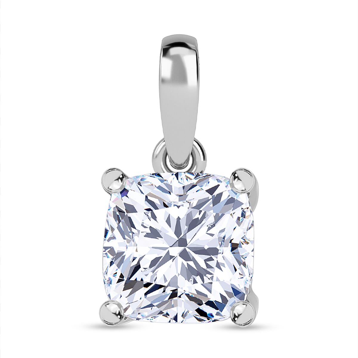 Luxuriant Diamond 950 Platinum Lab Grown Diamond SGL Certified GH, VS Pendant 1.00 Ct