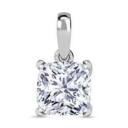LUXURIANT 1.07 Ct. Lab Grown Diamond Solitaire Pendant in 950 Platinum, IGI Certified (VS-E/F)