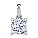 LUXURIANT 950 Platinum SGL Certified Lab Grown Diamond (VS-E/F) Solitaire Pendant 1.02 Ct.