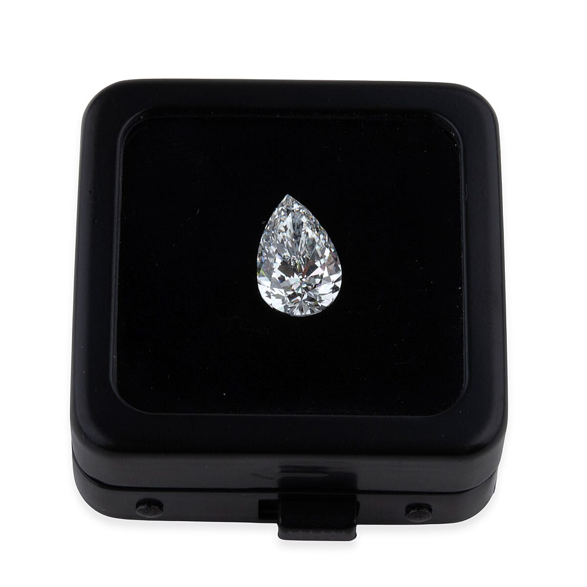 IGI Certified Lab Grown Diamond (VS2-E) Pear Cut Gemstone (12.80 x 7.86 x 4.98 MM) 3.00 Ct.
