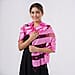 30% Silk and Modal Printed Women's Scarf
