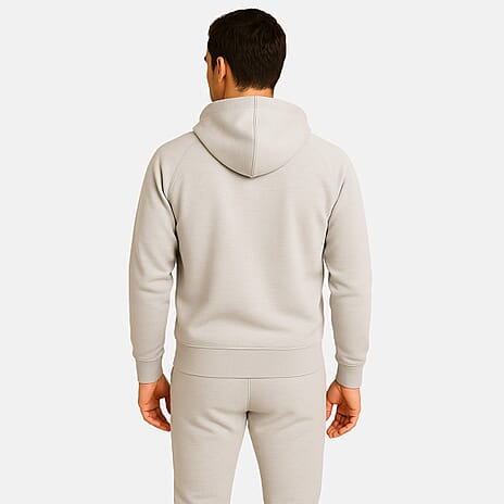 Cotton Patterned Loungwear  - Grey & Grey