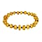 Yellow  Baltic Amber Stretchable Bracelet (Size 7-10) 25.0 Ct.