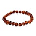 Orange Baltic Amber Stretchable Bracelet (Size 7-10) 30.0 Ct.