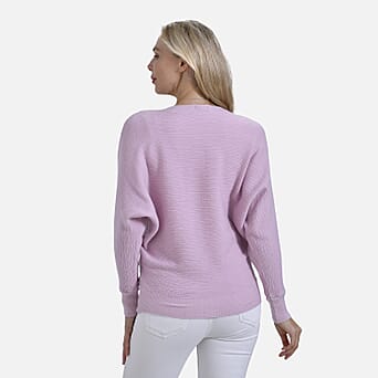 https://tjcuk.sirv.com/Products/79/7/7976149/Tamsy-Cotton-Blend-Boat-Neck-Bat-Sleeve-Jumper-Size-61x68-cm-Light-Lil_7976149_3.jpg?w=342&h=342