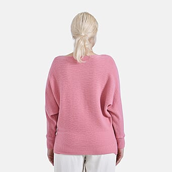 https://tjcuk.sirv.com/Products/79/7/7976397/Tamsy-Cotton-Boat-Neck-Jumper-Size-Up-to-20-Pink_7976397_2.jpg?w=342&h=342