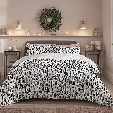 Copenhagen Home Tree Printed Duvet Cover Set - Double