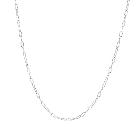 NY Close Out- Sterling Silver Necklace With Lobster Clasp (Size - 20)