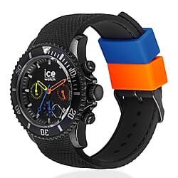 Ice Watch Dark Blue and Red Chronograph Watch