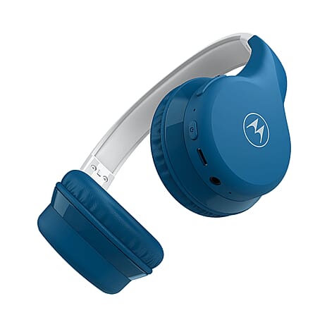 Motorola Wireless Over-ear Headphones - Blue